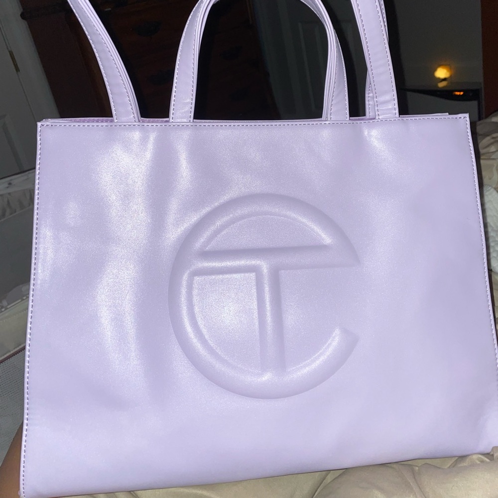 Medium lavender Telfar bag